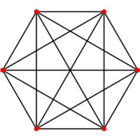 The complete graph K6