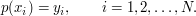  p(x_i)=y_i,\qquad i=1,2,\ldots,N. 