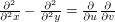 \frac{\partial^2}{\partial^2x}-\frac{\partial^2}{\partial^2y} = \frac{\partial}{\partial u}\frac{\partial}{\partial v}